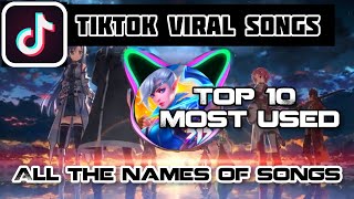 Top 10 VIRAL Mobile legends Tiktok songs 2021  Mobile legends [upl. by Attelrahc843]