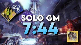 Solo Devils Lair Grandmaster in 7 Minutes 744 [upl. by Solitta]