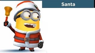 Despicable Me Minion Rush  Santa Costume [upl. by Reyotal]