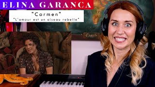 Elina Garanca quotCarmenquot REACTION amp ANALYSIS by Vocal Coach  Opera Singer [upl. by Welch]