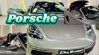 Day2365 Days  porsche 718 boxster  bhut jyada loud hai😱🔥  Porsche  Lovepreet Singh vlogs￼￼✨ [upl. by Onoitna156]