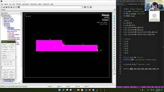 20212 FEM Ansys Mechanical APDL  Probeta 3D Ensayo Unixial [upl. by Lemrac]