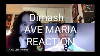 Dimash  AVE MARIA  REACTION [upl. by Oirramed]