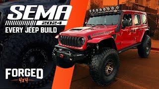 Best Jeep Wranglers amp Gladiators at SEMA SHOW 2024 [upl. by Edac]