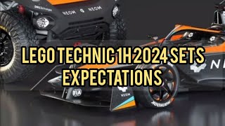 LEGO TECHNIC 1H 2024 Sets Expectations [upl. by Kerad]