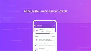 Our New Learner Portal  aXcelerate [upl. by Neicul]