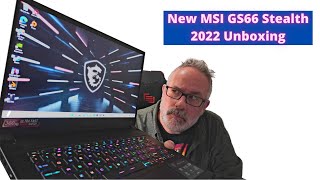 MSI GS66 Stealth Unboxing and Initial Thoughts [upl. by Oigroeg75]