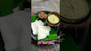 Tasty Healthy Breakfast Neer Dosa Rice Crepes recipe food shorts [upl. by Lolita]