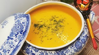 Schmackhafte KürbisSuppe Einfaches und schnelles Rezept [upl. by Etteloiv]