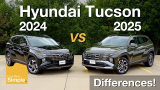 2024 Hyundai Tucson Limited vs 2025 Tucson Limited  Differences Explained [upl. by Drabeck]