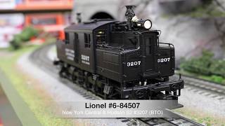 Lionel New York Central amp Hudson S2 3207 BTO [upl. by Siulesoj807]