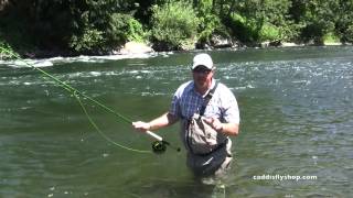 Handling Running Line and Utilizing the quotturn outquot Method when Spey casting [upl. by Armilda21]