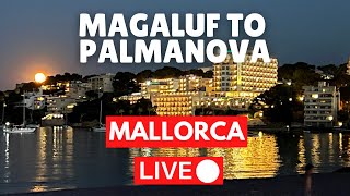 🔴 LIVE from Magaluf and Palmanova Mallorca Mallorca  29 October 2022 [upl. by Antonella]