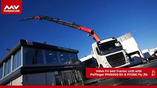 MV Commercial Volvo FH with Palfinger Flyjib [upl. by Anavahs]