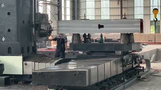 CNC Horizontal boring and milling machine without ram [upl. by O'Meara937]