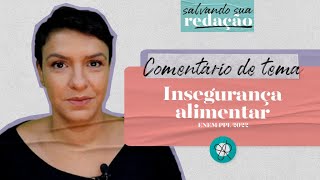 Insegurança alimentar no Brasil  ENEM PPL 2022  Jana Rabelo [upl. by Snoddy]