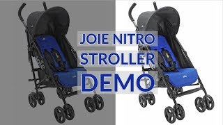 Joie Nitro Stroller Unboxing Assemble and Demo [upl. by Kirsteni]