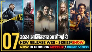 Top 7 New Hindi Dubbed Web Series On Netflix amp Prime Video [upl. by Hnaht]