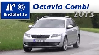 2013 Skoda Octavia III Combi 20 TDI  Probefahrt  Fahrbericht  Test  Review [upl. by Burns]