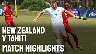 New Zealand v Tahiti  FIFA World Cup 2026 OFC Qualifiers  Friday 11 October [upl. by Jodee]