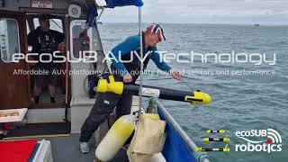 ecoSUB AUV Technology Overview  March 2024 [upl. by Nueormahc175]