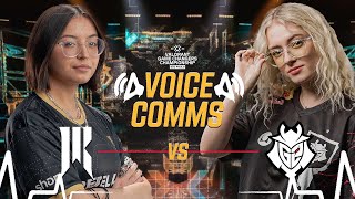 SR vs G2 GOZEN Valorant Voice Comms  Game Changers Championship [upl. by Atinna565]