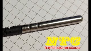 Temperaturmessung mit NTC [upl. by Ahsinyt]