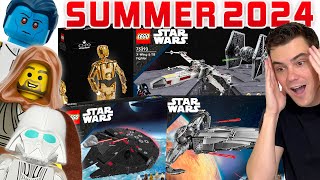 LEGO Star Wars SUMMER 2024 Sets LEAKED JEDI BOB THRAWN DARTH MAUL amp WEIRD Millennium Falcon [upl. by Batchelor]