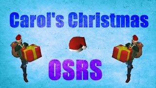 Carols Christmas Event 2016 Guide Old School Runescape 2007  OSRS [upl. by Elamaj]