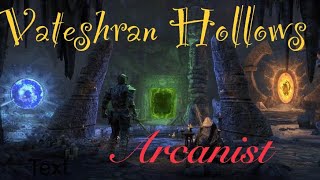 Stamina Arcanist Vateshran Hollows 316k U40 Elder Scrolls Online [upl. by Ecirtahs]