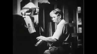 Albert Schweitzer practising Bach in Lambarene original footage [upl. by Schram395]