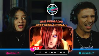 Rap do Nagato Naruto  MINHA DOR  NERD HITS REACT EM CASAL🔥 [upl. by Ecam]