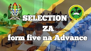 selection za kidato cha tano 2023 2024 TCU selection Post za selection Nacte tamisemi  selection [upl. by Borroff]