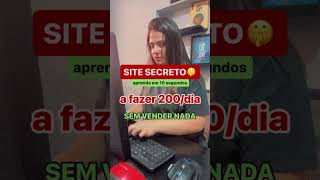 SITE SECRETO para fazer 200dia comente eu quero music rendaextraonline love dinheiroonline [upl. by Botzow]