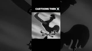 cartoons now 🏳️‍🌈 vs cartoons then ☠️cartoon shortfeedtrendingtrendingshorts [upl. by Nashbar]