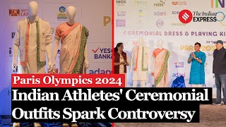 Paris Olympics 2024 Why Is Indias Ceremonial Uniform Getting So Much Hate [upl. by Stets]