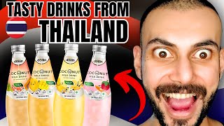 Trying Out Vegan Drinks from Thailand 🇹🇭 Vlog 159 [upl. by Bennir]