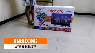 Unboxing Aivva Android smart LED TV32 inch [upl. by Kensell401]