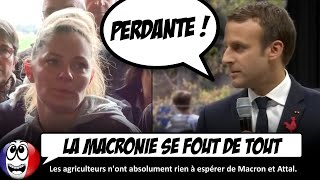 Les LARMES dune agricultrice le MÉPRIS de Macron [upl. by Mohn]