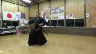 戸山流居合道 形 Toyamaryu Katas Iaido [upl. by Nalym]