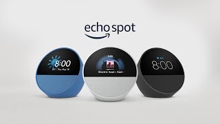 Allnew Echo Spot 2024 release  Amazon Alexa [upl. by Rednasyl]