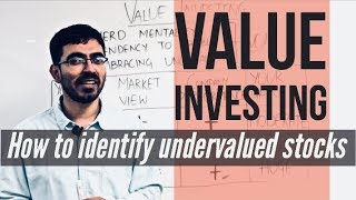 Value Investing  How to identify undervalued stocks HINDI [upl. by Howlend]