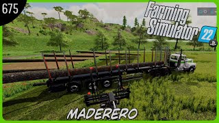 🚜EP675 Maderero FS22 🎮Ps5 Gameplay Español  FARMING SIMULATOR 22🌾 [upl. by Florenza]