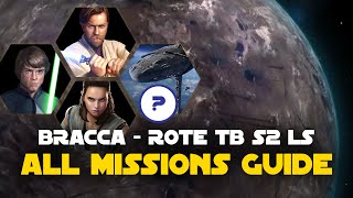 Bracca S2  Jedi LS CM and Fleet Guide  Rise of the Empire ROTE TB Sector P2  SWGOH [upl. by Nnaael600]