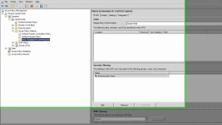 Windows Server 2008 R2  Creating a Group Policy and implementing it [upl. by Bak]