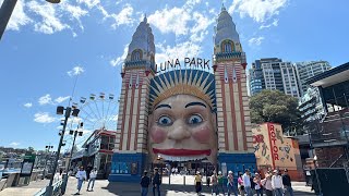 Luna Park  Milsons Point  Sydney Harbour  North Side [upl. by Roxie]