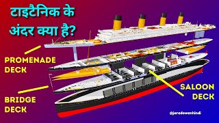 टाइटैनिक के अंदर क्या है 3d Animation Whats inside the Titanic [upl. by Nepil]