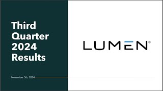 Lumen Technologies LUMN Third Quarter 2024 Earnings Recap [upl. by Akienahs]