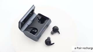 TWS Earbud In Ear Hearing Aid With Bluetooth and Rechargeable Earsmate G36 [upl. by Apeed]