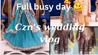 Wedding Vlog 👸  full busy day  cousins barat [upl. by Saraann]